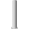 Barrier bollard | Steel tube  273 x 5 mm | stationary | for dowel fixing | hot-dip galvanized | total length: 1500 mm | with welded steel cap